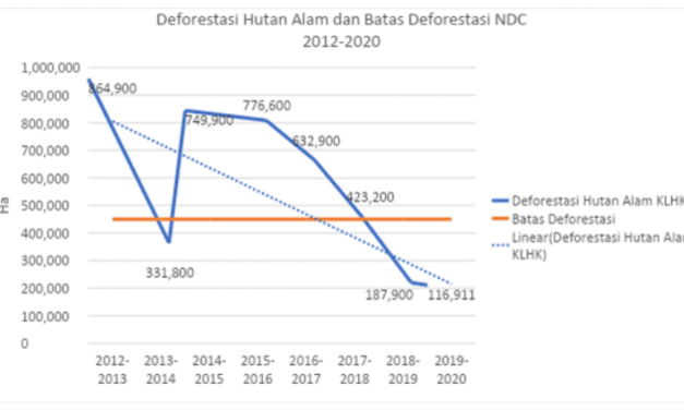 Makna Deforestasi Hutan Alam Indonesia 2019-2020 bagi Pencapaian Komitmen Iklim dan Target Persetujuan Paris