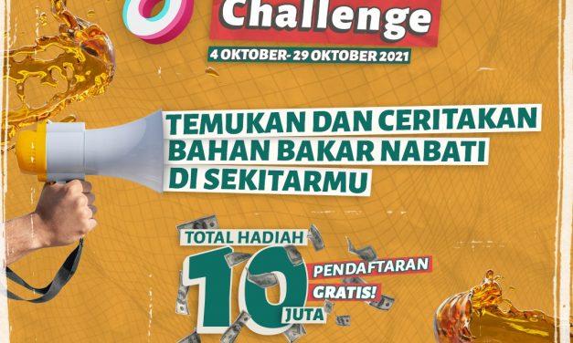 Ikutan Tiktok Challengge: Temukan dan Ceritakan Bahan Bakar Nabati di Sekitarmu, Yuk! Ini Persyaratannya